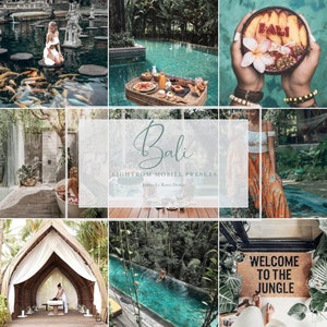 Lightroom Mobile Presets, Bali