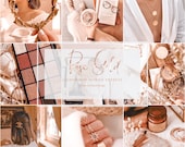 Lightroom Mobile Presets, Rose Gold