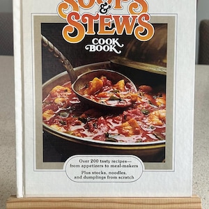 Vintage 1978 Better Homes and Gardens Soups and Stews - Hardcover Cookbook
