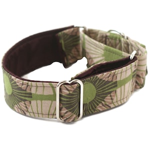 Purple Sage Martingale Dog Collar, Buckle Collar, Puppy Training Collar