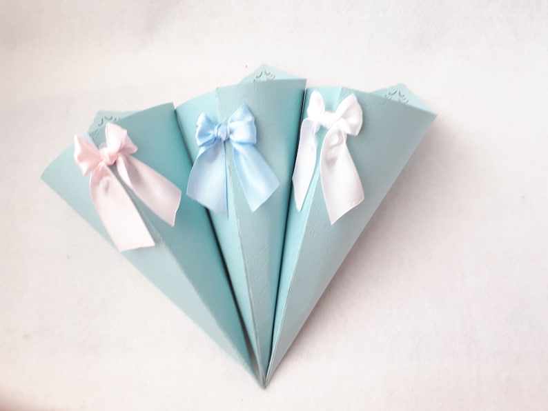 50 Blue paper cones Embossed paper cones Rose petal cones Openwork cones Confetti toss cones Wedding petal cones Tossing petal cones