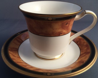 Noritake Cabot Tea Cup and Saucer