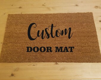 Personalized Doormat Hand Painted Door Mat Personalized Etsy Door Mat Diy Personalized Door Mats Door Mat