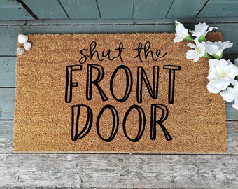 door shut personalized