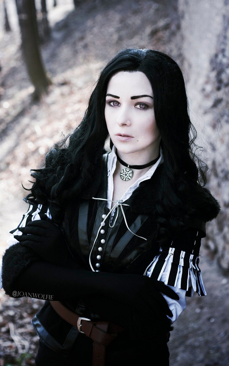 Yennefer The Witcher Tailored Cosplay Handmade Costume Etsy 