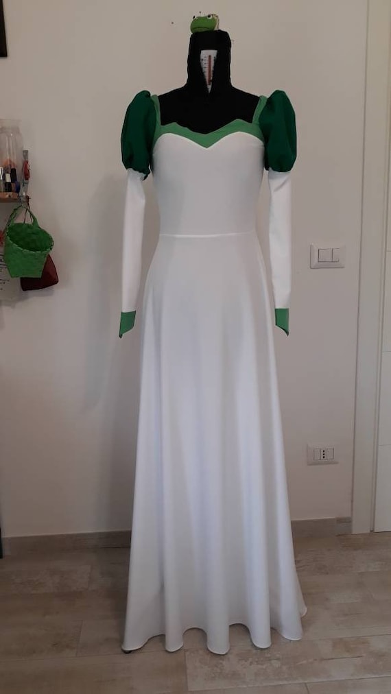Odette Tailored Dress The Swan Princess Handmade Cosplay Etsy