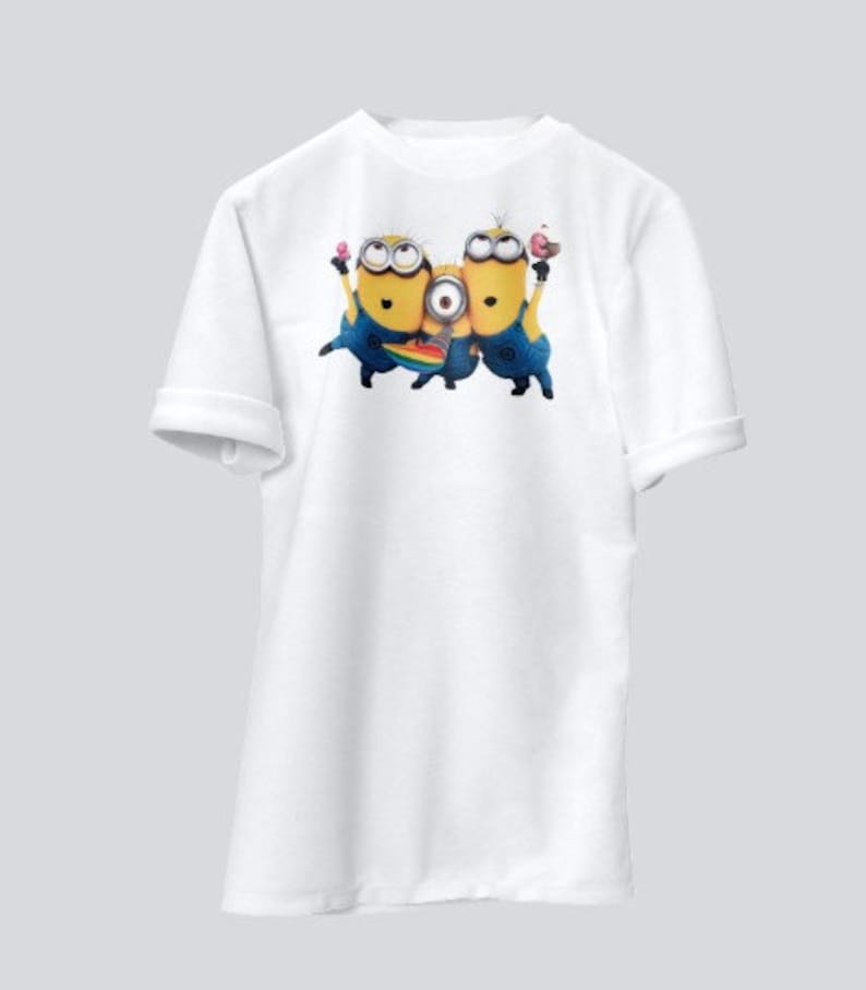 Download Happy Birthday Minions Cut File for T-shirt Printing png ...