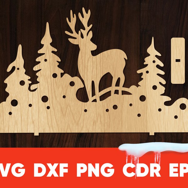 Christmas Window Decorations Etsy