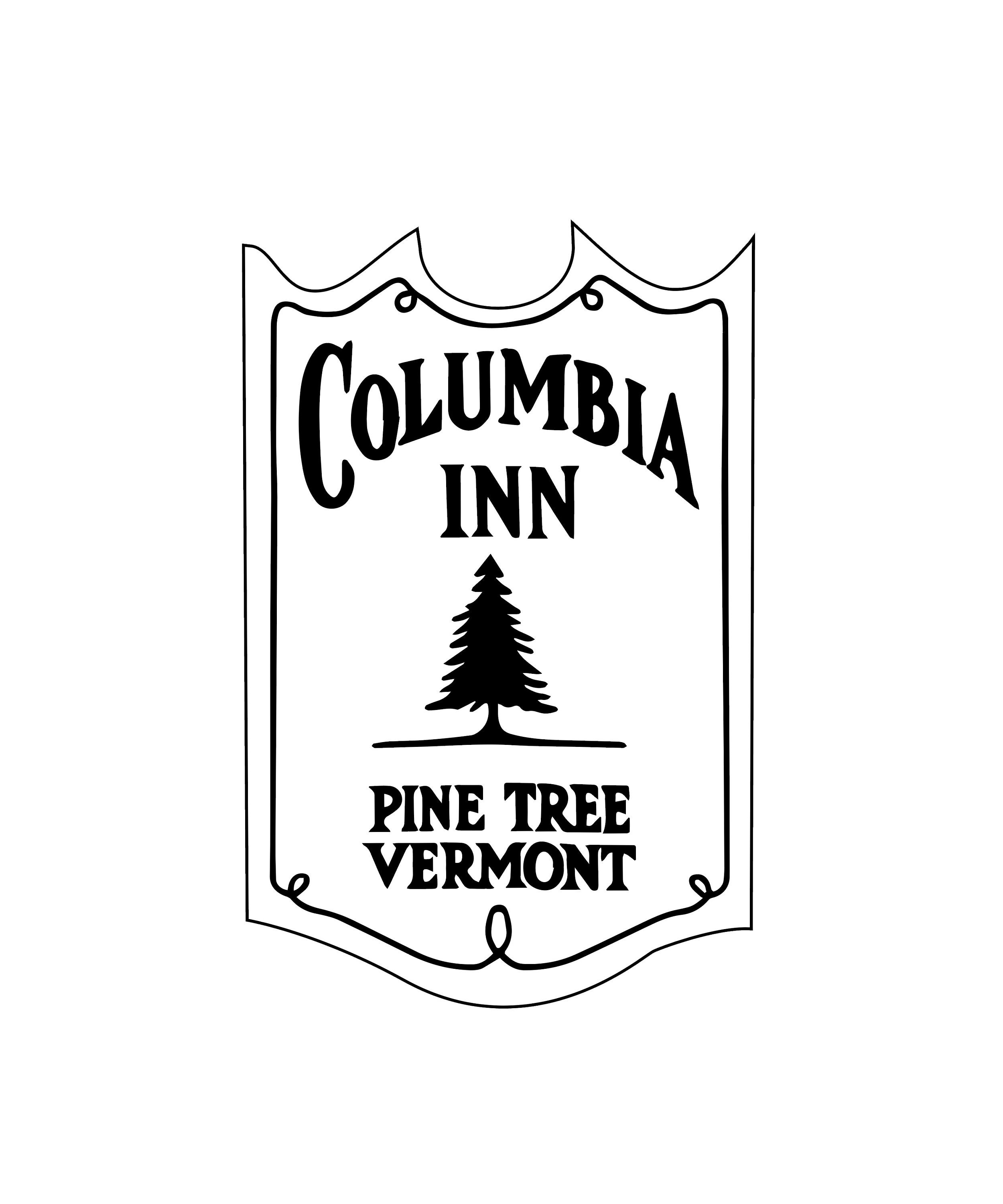 White Christmas Columbia Inn Pine Tree Vermont Bing Etsy