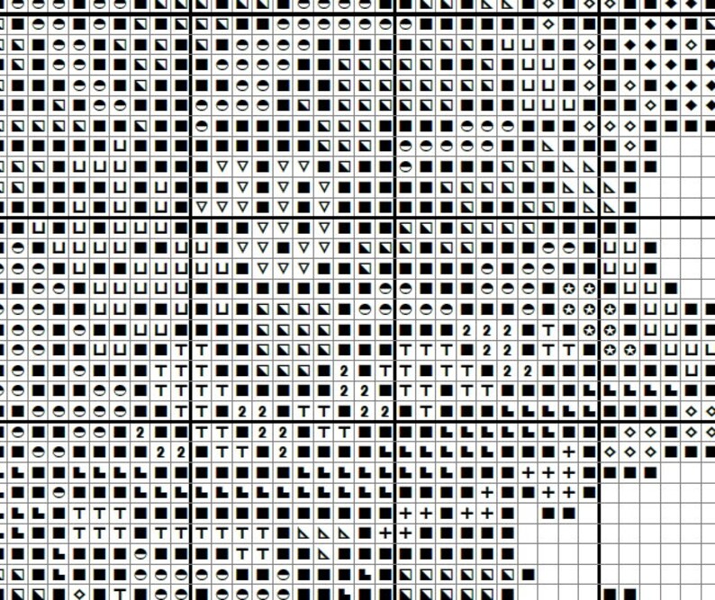 Download Mandala Cross Stitch Pattern