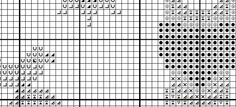 Cat cross stitch pattern garden spring EMBROIDERY
