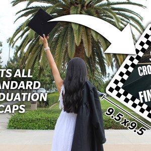 Race Car Graduation Cap | PRINTED Grad Cap Topper | Last Minute ...