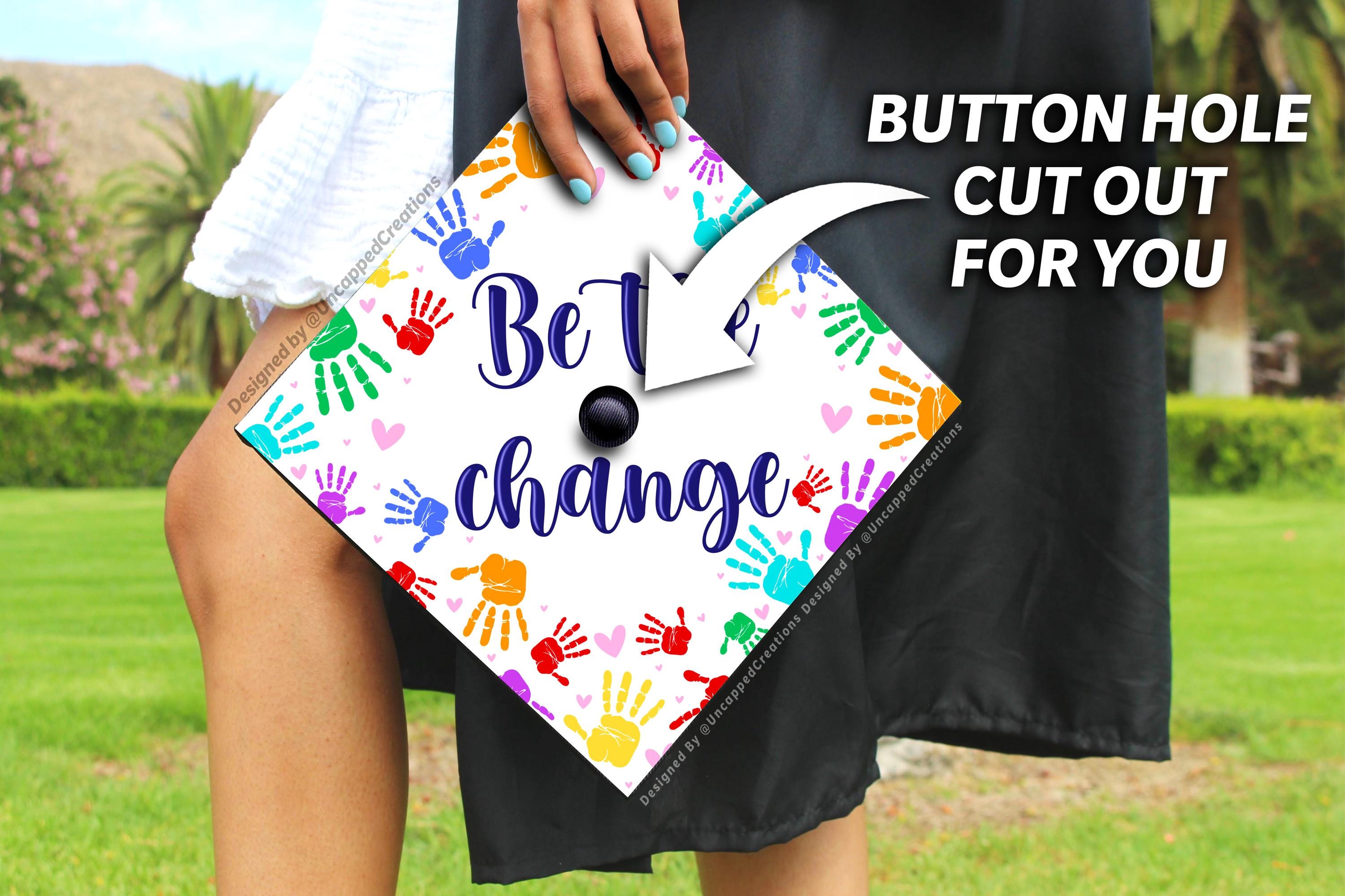 Early Childhood Education Graduation Cap | PRINTED Grad Cap Topper ...