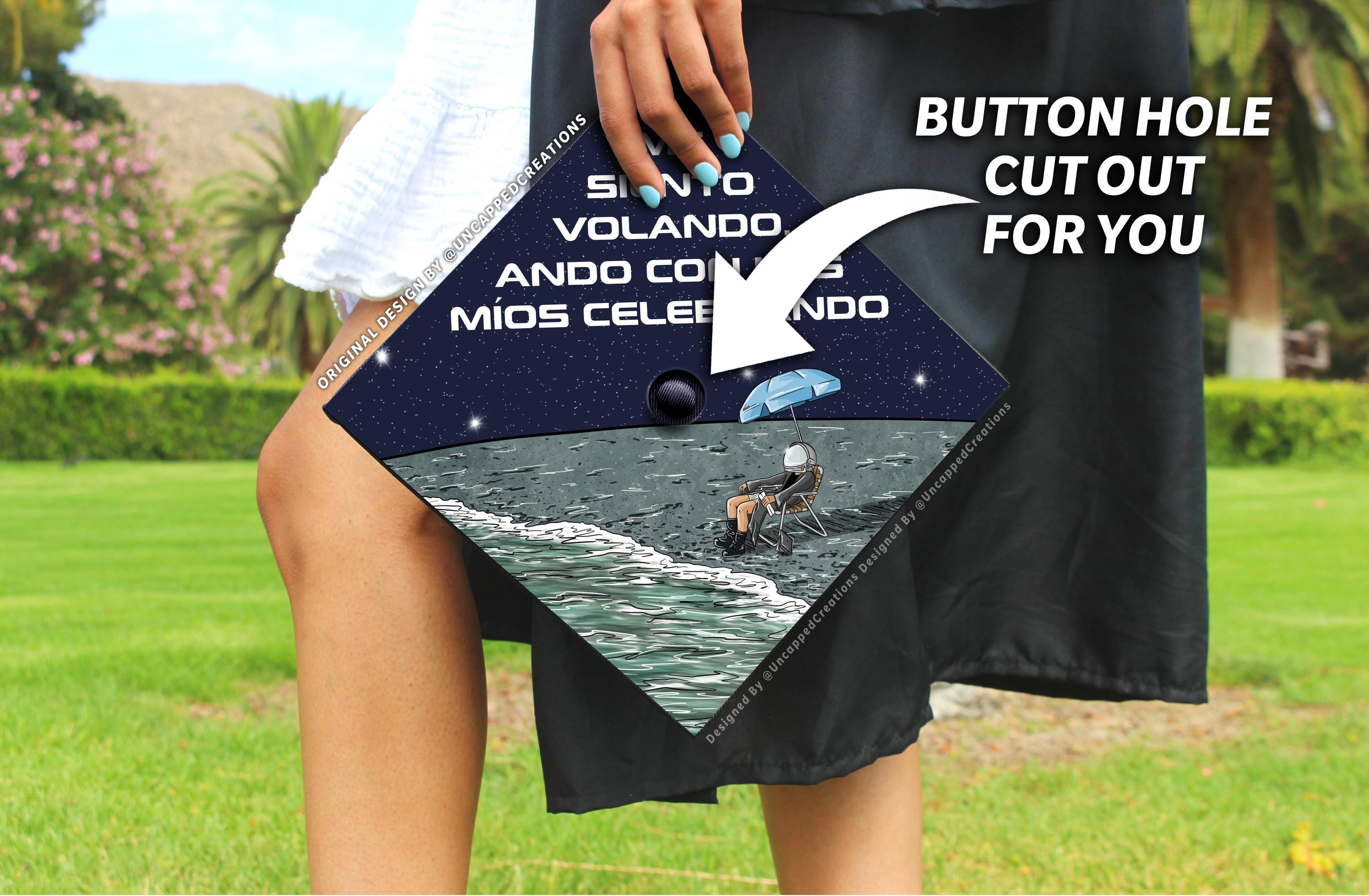 Rauw Alejandro Graduation Cap | PRINTED Grad Cap Topper | Last Minute ...