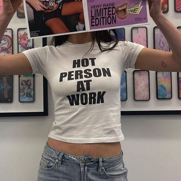 Hot Person At Work Baby Tee