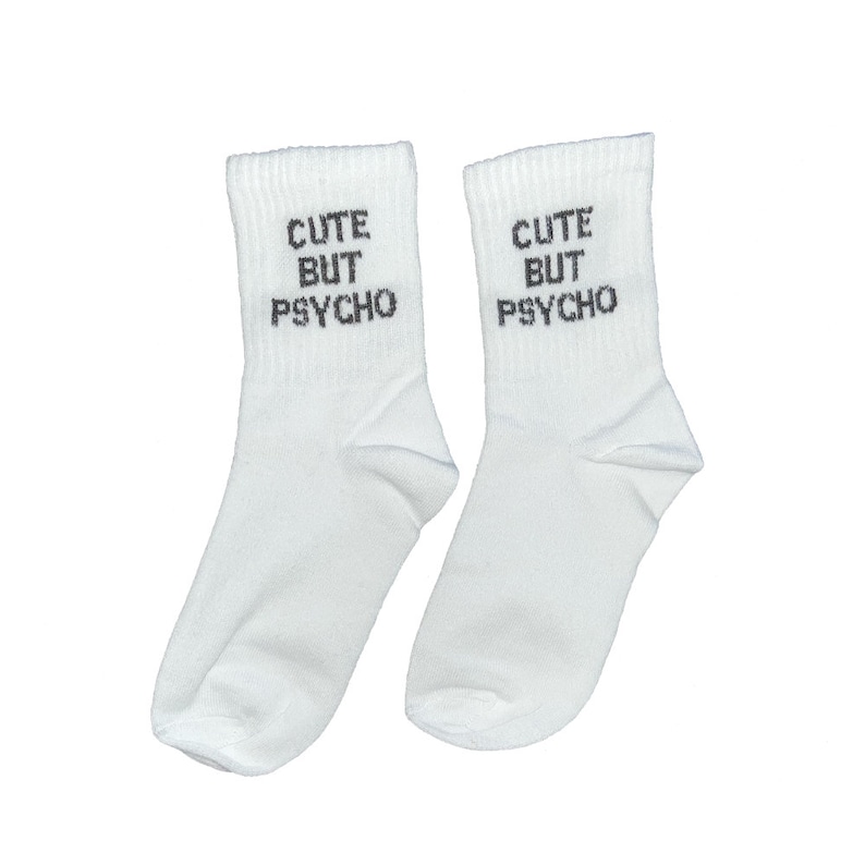 Cute But Psycho Socks image 1