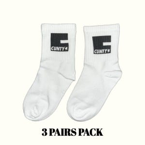 Cunty Socks (3 Pairs Pack)