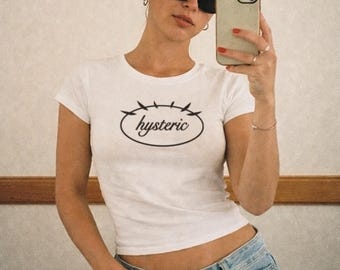Hysteric Baby Tee Crop Top Shirt