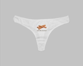 Sweet Like Cinnamon Thong Underwear