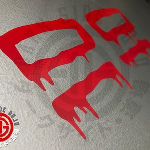 Clone Force 99 Bad Batch Paint Drip Logo decal sticker star wars graffiti