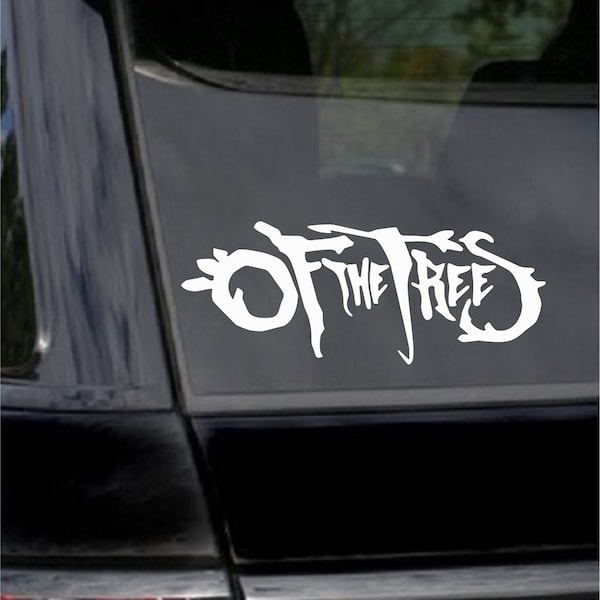 Of the Trees DJ Vinyl Decal, EDM, Car, Laptop, Phone, Window, Bumper Sticker,Rave,Music /Multiple Colors