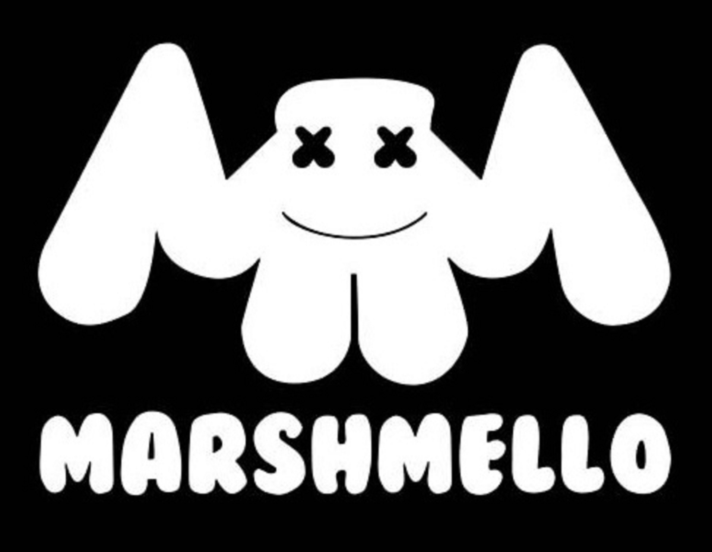 Buy So Cool Stuff Marshmello Dripping EDM Logo - Vinyl 5 (Color: Black)  Decal Laptop Skateboard car Windows Sticker Online at desertcartDenmark