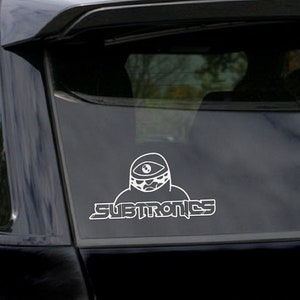 Subtronics Vinyl Decal, EDM, Car, Laptop, Phone, Window, Bumper Sticker /Multiple Colors image 1