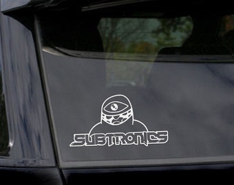 Subtronics Vinyl Decal, EDM, Car, Laptop, Phone, Window, Bumper Sticker /Multiple Colors