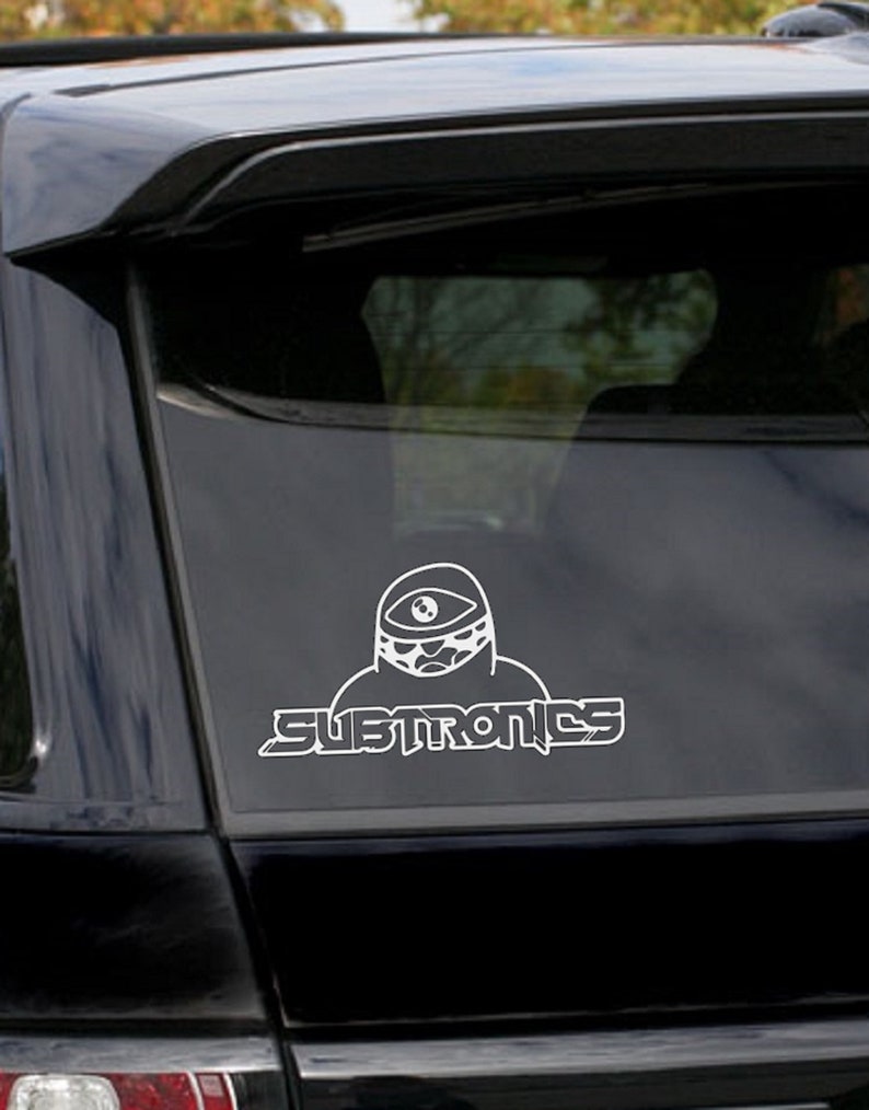 Subtronics Vinyl Decal, EDM, Car, Laptop, Phone, Window, Bumper Sticker /Multiple Colors image 1