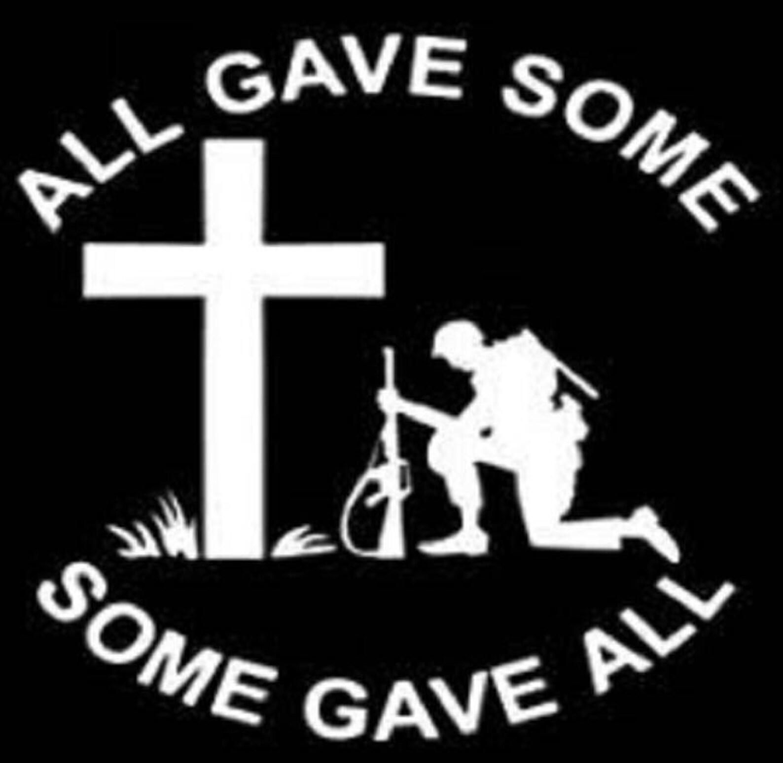 All Gave Some Some Gave All Decal | Etsy