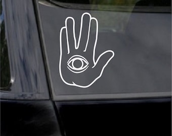 Rezz Hand DJ Vinyl Decal, EDM, Car, Laptop, Phone, Window, Bumper Sticker,Rave,Music /Multiple Colors