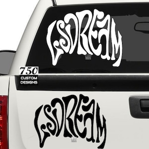 LSDREAM Vinyl Decal, EDM, Car, Laptop, Phone, Window, Bumper Sticker,Rave,Music /Multiple Colors