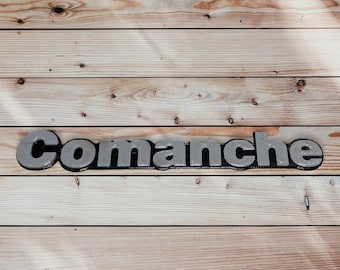 86-92 Comanche MJ Fender Emblem Set
