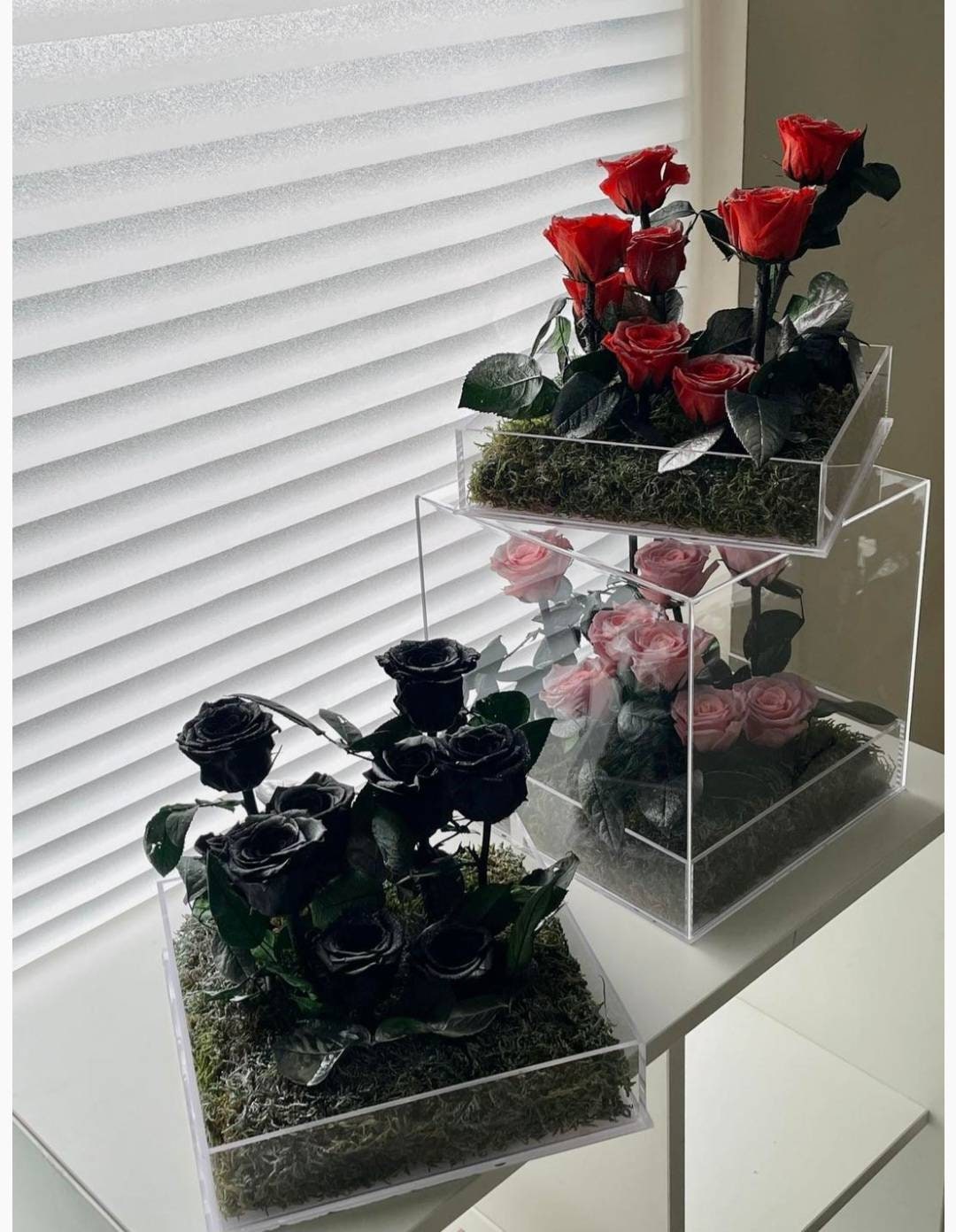 Rose Garden Mirror Gift Box Etsy