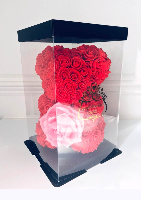 lovely roses teddy bear