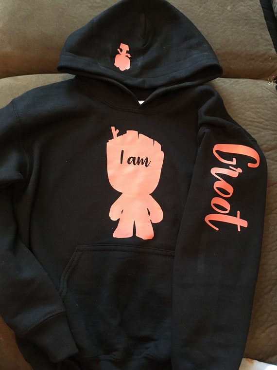 I am groot hoodie Clearance
