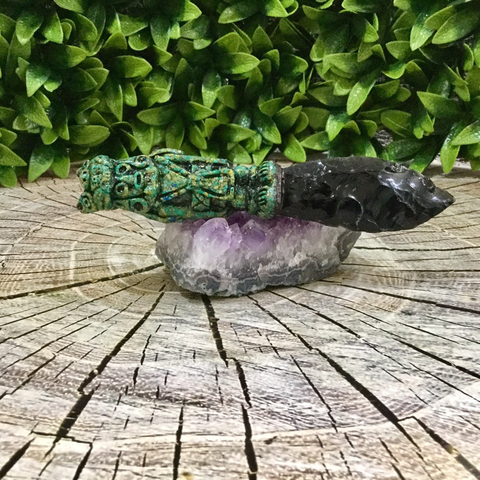Ciondoli Punte di Freccia di Ossidiana Nera | Black Obsidian Arrowhead Pendants