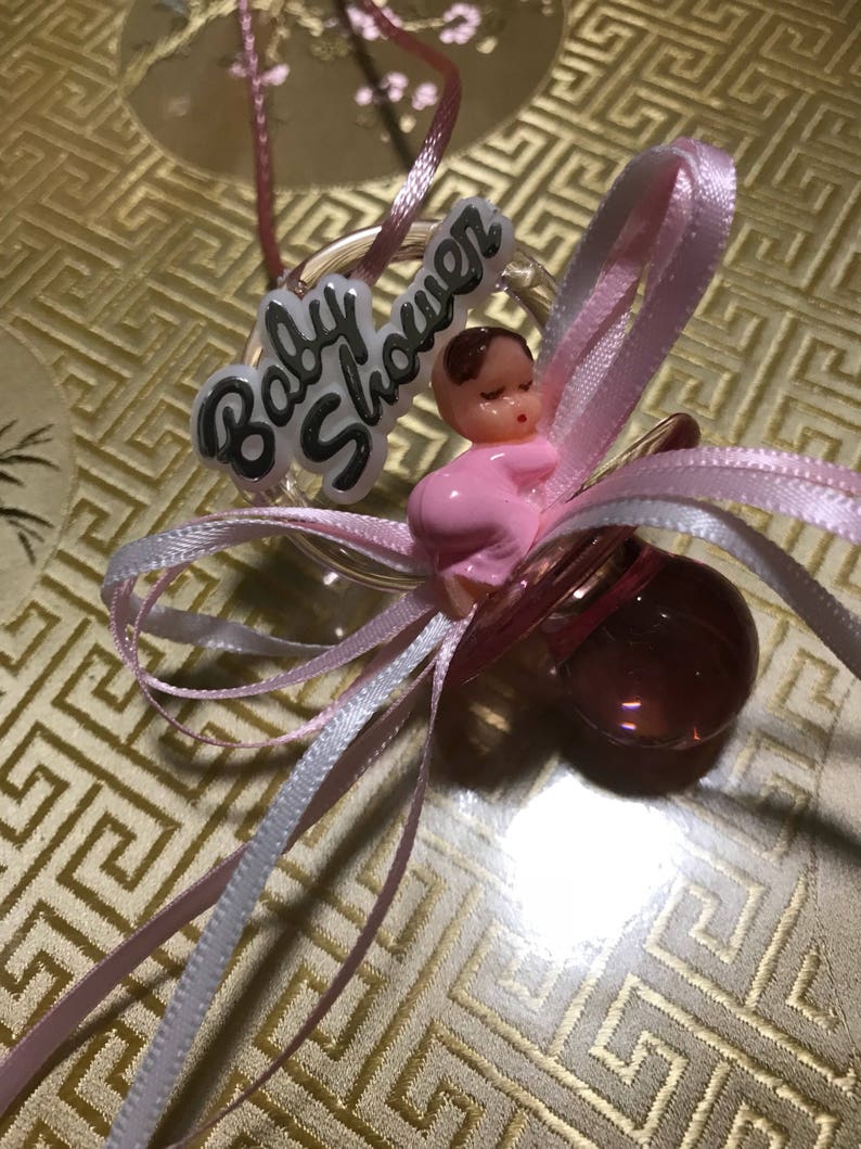 12 Baby Shower Pacifier Necklace Etsy
