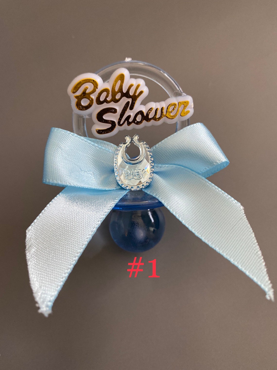 12 Baby Shower Pacifier Necklace Etsy