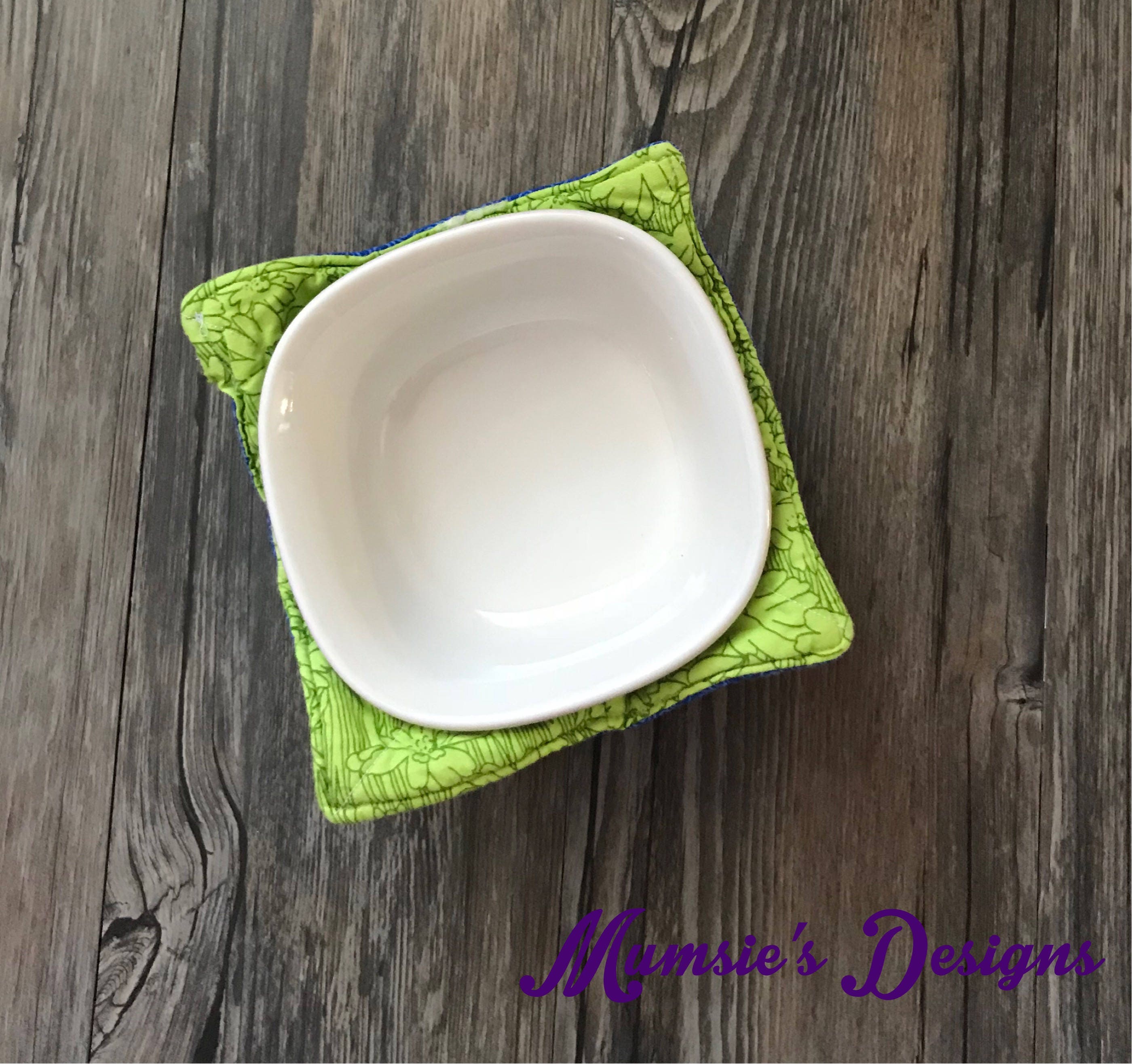 Microwave Bowl Pot Holder Etsy