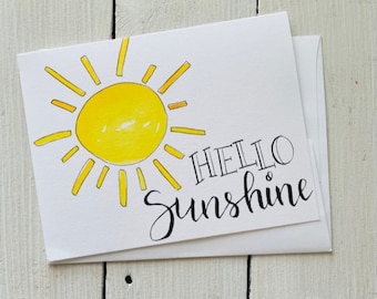 Hello Sunshine Card