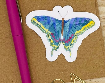 Colorful Butterfly Sticker