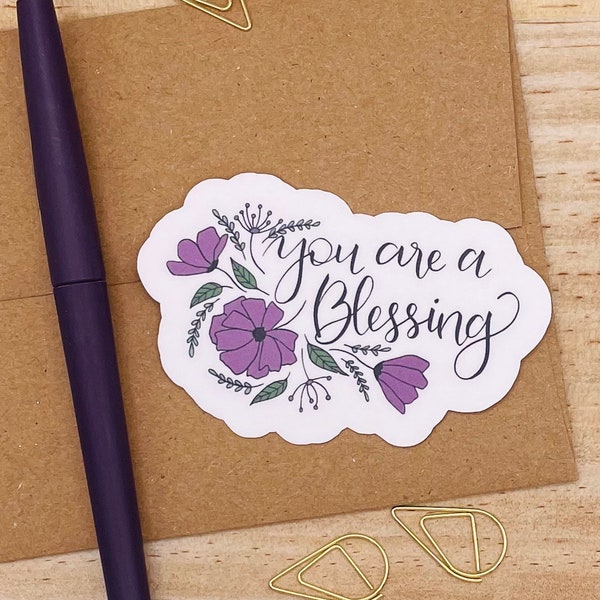 You Are A Blessing - Colorful Sticker
