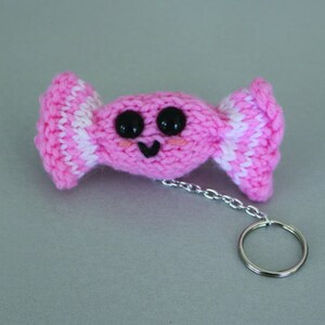 Miniature Knit Cora The Candy Plushy Keychain/Magnet/Christmas Ornament With FREE Shipping
