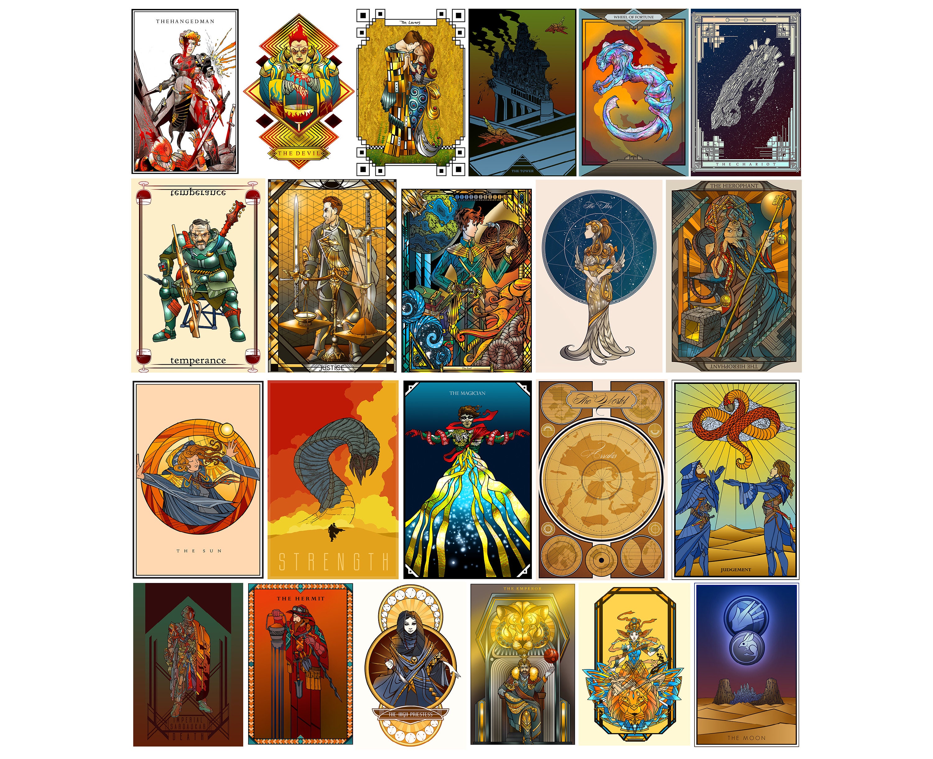 dune tarot deck