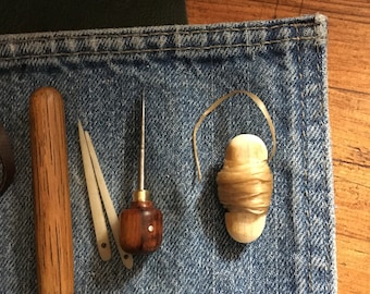 primitive sewing kit