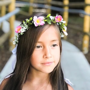 Flower Crown, Floral Crown, Birthday, Flower Girl, Newborn , Wedding, Bride, Mommy and Me, Maternity, Bridesmaid, Bridal.