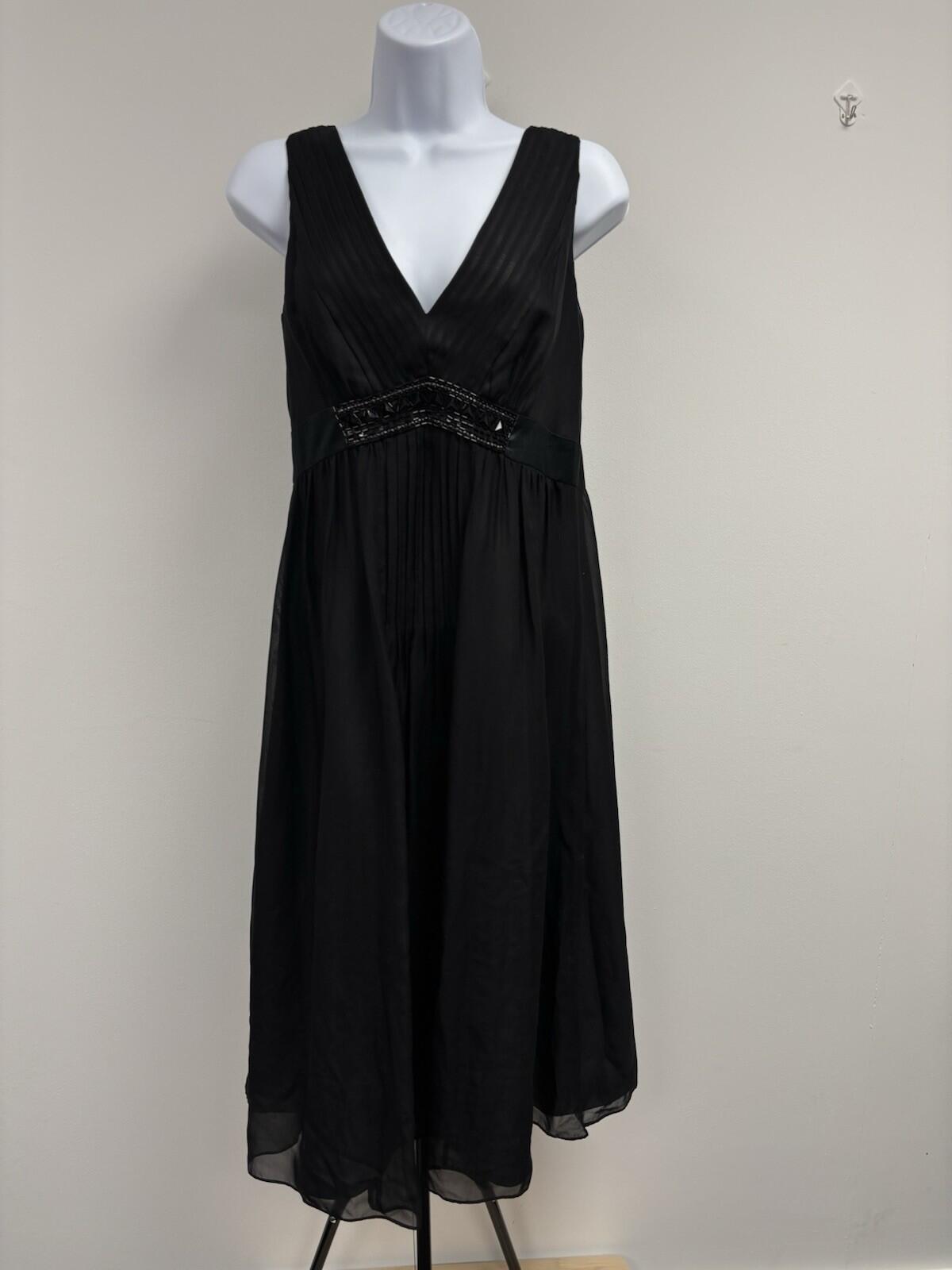 90s black tie dress vintage 90s Black lace strapless dress