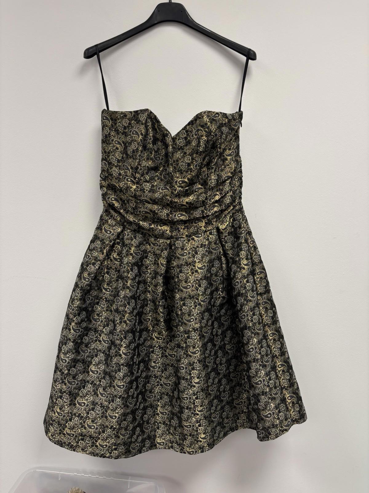 black off the shoulder feather dress LAPOINTE Stretch Drape Crepe Off The Shoulder Dress With Feathers main image 1