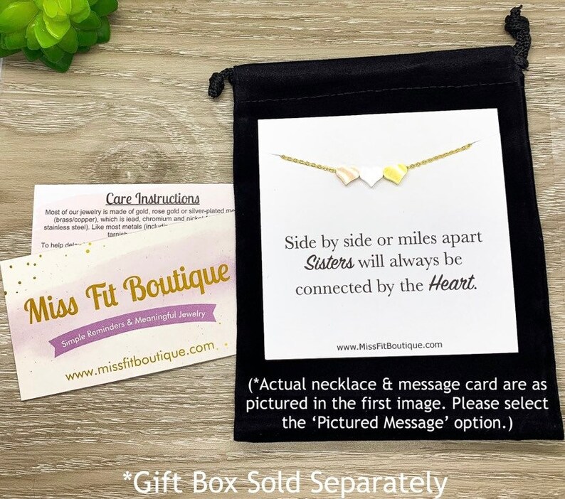 Gift for Friend Rose Gold Solitaire Pendant Unbiological Sister Jewelry Tiny Round Crystal Necklace Friendship Gift Bonus Sister Gift